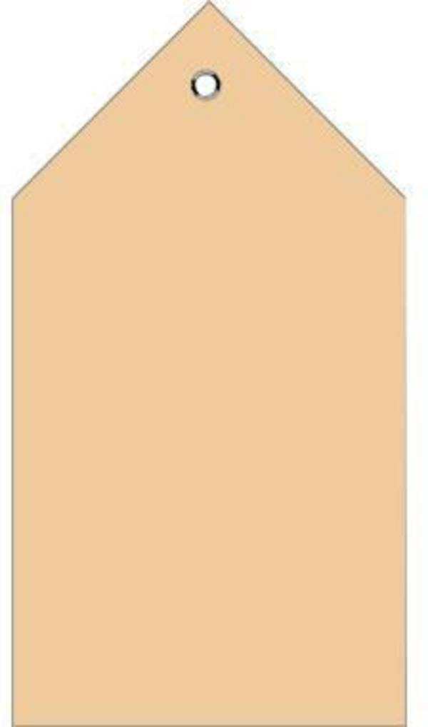 HERMA Anhängezettel 6070 80x150mm Kunststofföse Faltecken 250St.