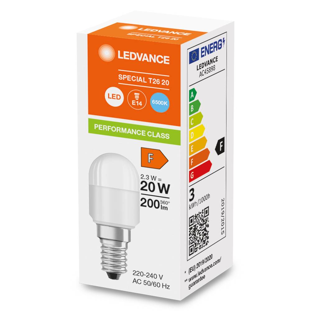 Ledvance Special LED E14 Röhre one-handed Matt 2.3W 200lm - 865 Tageslichtweiß | Ersatz für 20W-3