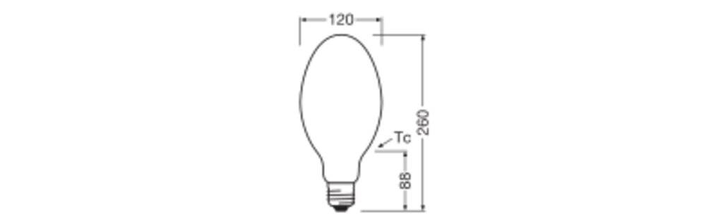 Ledvance LEDV HQL LED FIL V 60W/840 9000lm IP65 E40 360° 25000h Filament EEK D-2