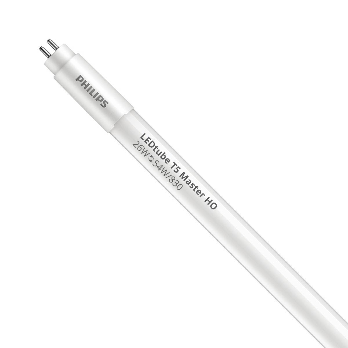 Philips LED Röhre T5 MASTER (Mains AC) High Output 26W 3600lm - 830 Warmweiß | 115cm - Ersatz für 54W-1