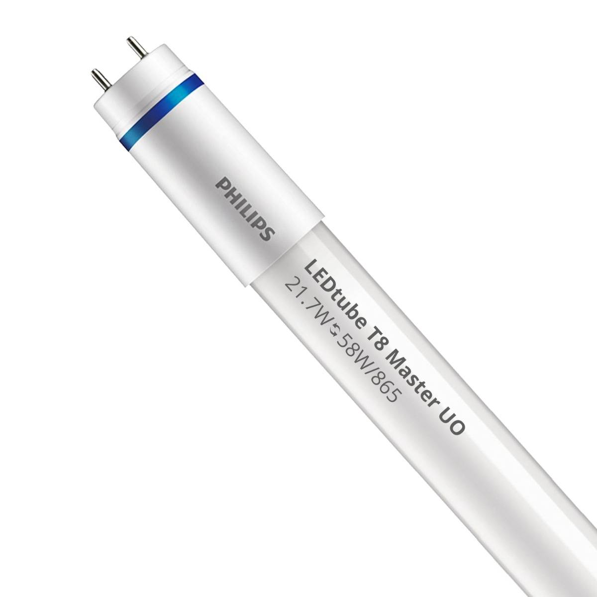 Philips LED Röhre T8 MASTER (EM/Mains) Ultra Output 21.7W 3700lm - 865 Tageslichtweiß | 150cm - Ersatz für 58W-4