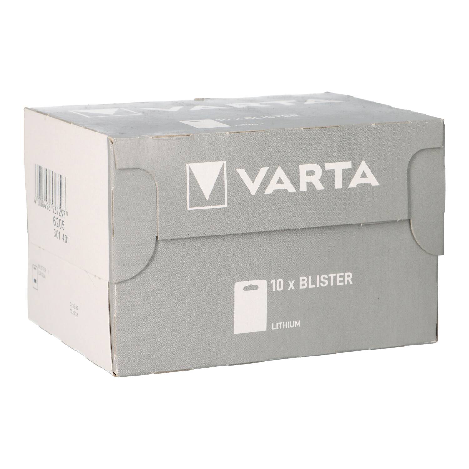 10x VARTA CR123A Lithium Batterie 3V 1480 mAh – CR17345 – 1er Blister-1