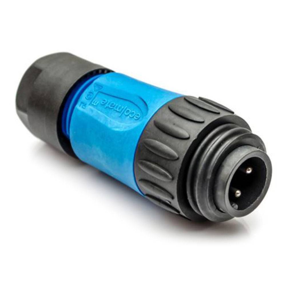 Amphenol C01620H00310010 Ecomate Stecker Kabelteil gerade 3+PE Schraube | Versilbert | Zugentlastung Klemmrin…-0