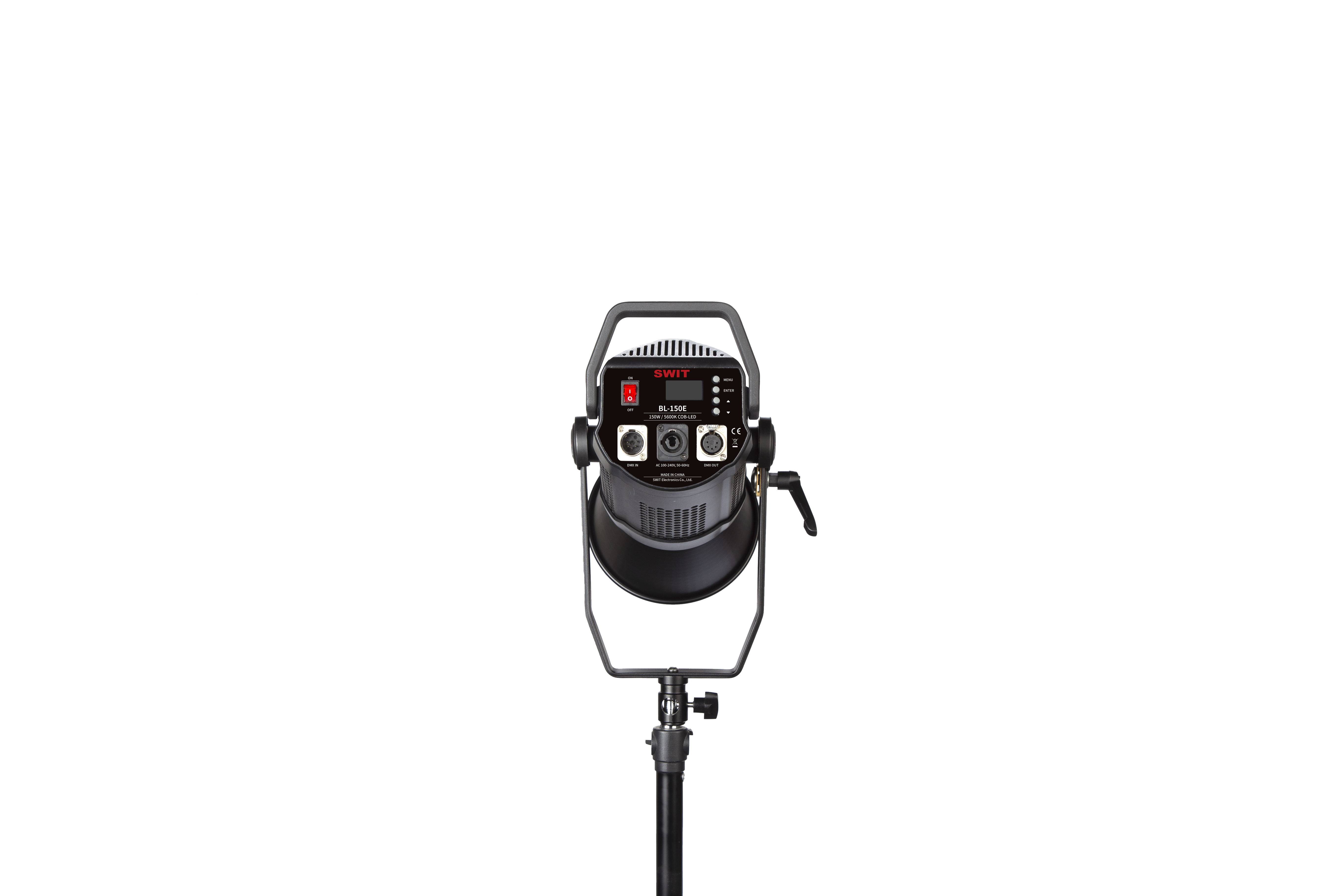 SWIT ELECTRONICS BL-150E - Dimmbare Bowens Mount LED Tageslicht Leuchte (150 Watt | 27.290 Lux | 5.600 K | CRI 97 |-1