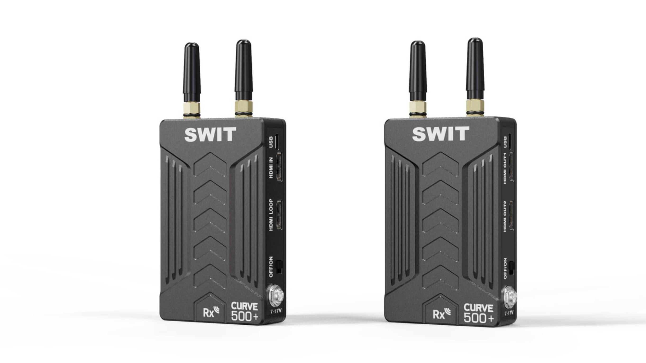 SWIT ELECTRONICS CURVE500+ - FULL-HD Wireless Videoübertragungssystem mit Receiver & Transmitter (HDMI | USB Video-0