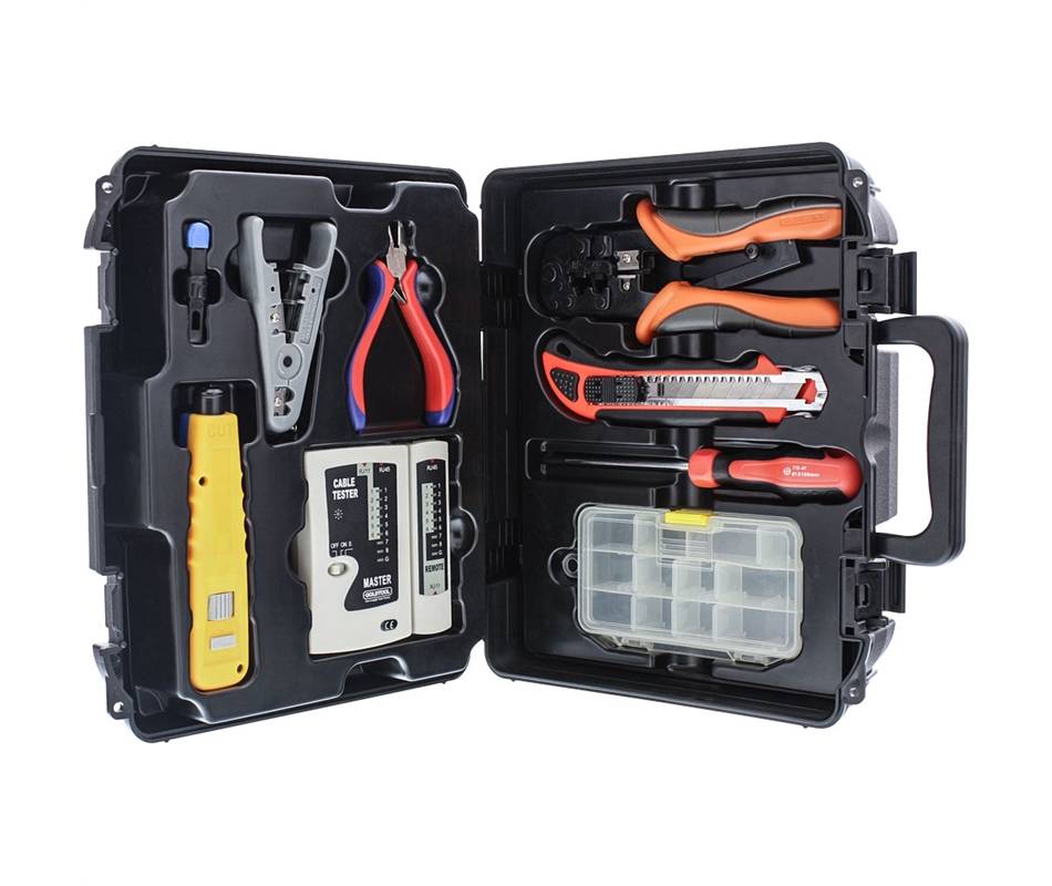 Netzwerk Basis Installations Kit LAN, mit Tester-2