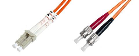 DIGITUS - LWL Multimode Patchkabel, LC / ST-7