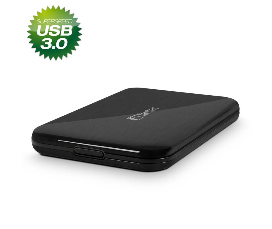 FANTEC ALU-25U3 - Speichergehäuse mit Datenanzeige, Netzanzeige - 2.5"" (6.4 cm)-5