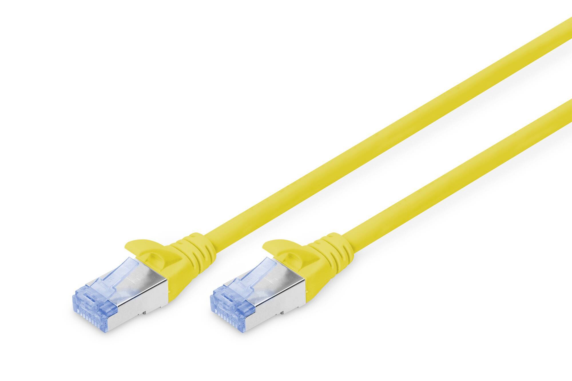 Digitus DK-1532-030/Y RJ45 Patchkabel CAT 5e SF/UTP 3.00 m Gelb verdrillte Paare 1 St.-6