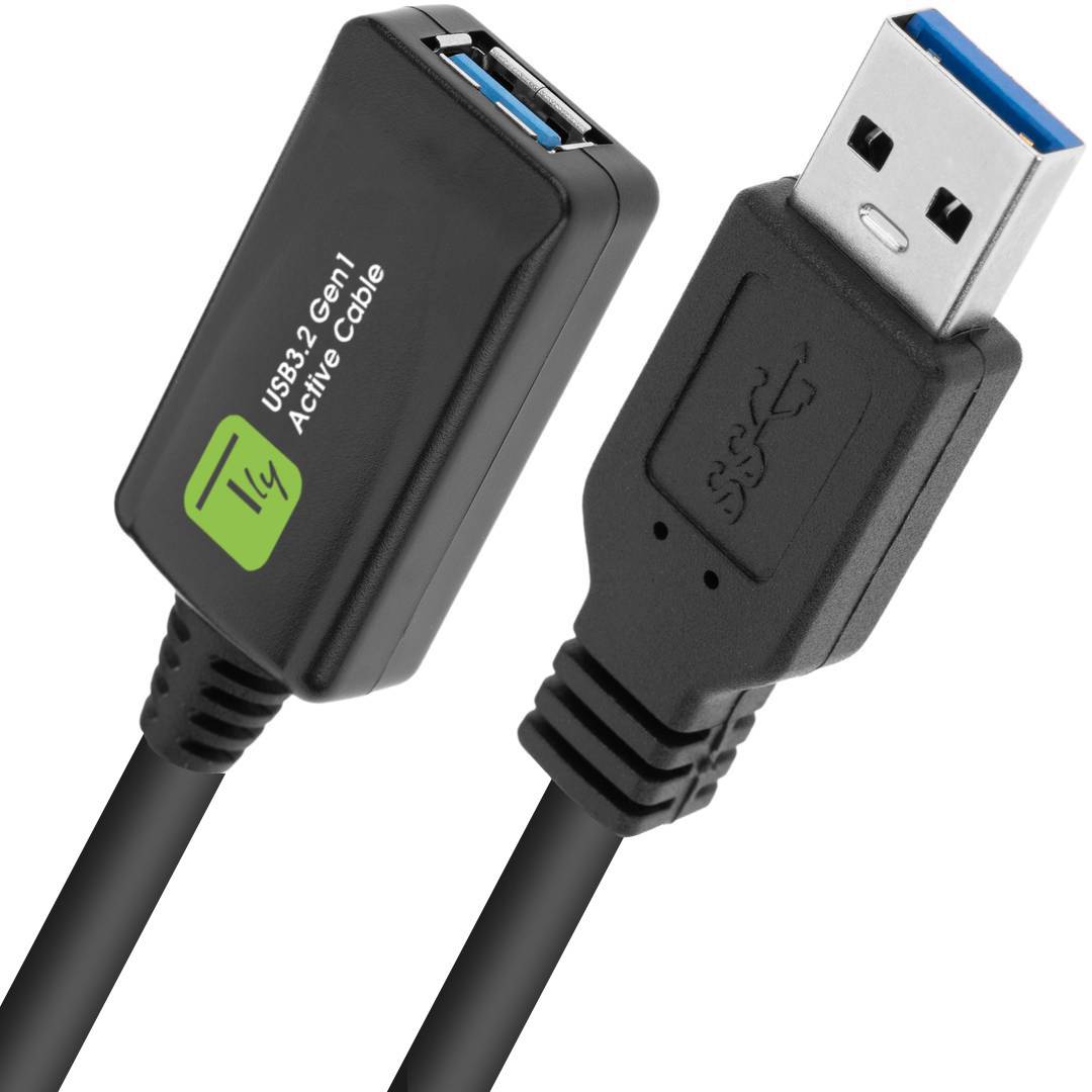 TECHLY - USB 3.0 Repeater Kabel 5m - Kabel - Digital/Daten-4