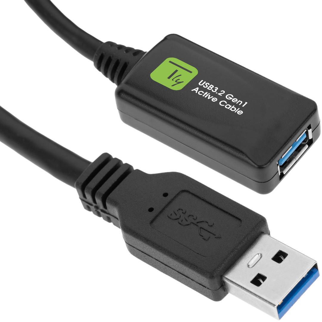 TECHLY - USB 3.0 Repeater Kabel 5m - Kabel - Digital/Daten-2