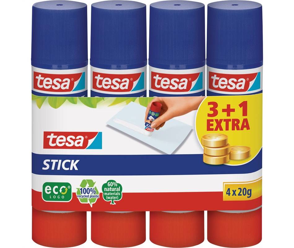 Klebestift ecoLogo 20g 4 St./Pack. - Artikel: 160713700-5