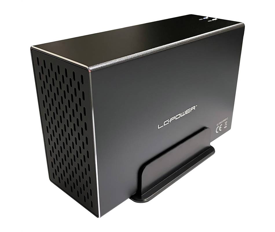 LC-Power LC-35U3-RAID-2, externes 2-fach 3,5"-SATA-Festplattengehäuse mit RAID-5