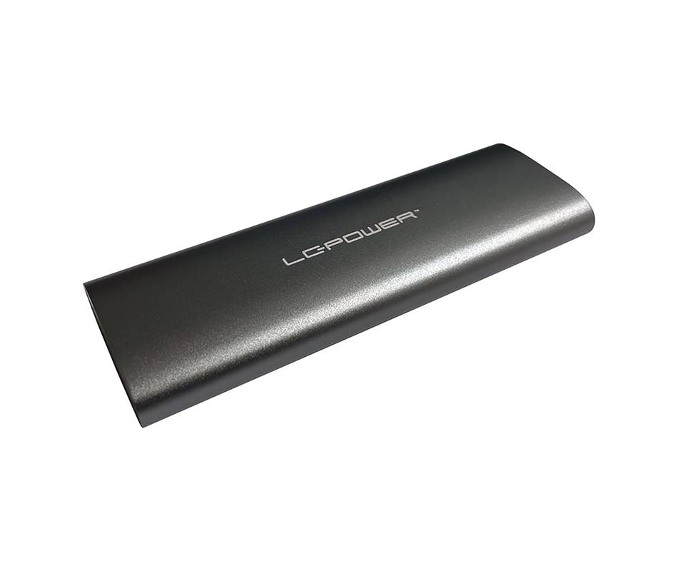 LC-Power LC-M2-C-MULTI-2 M.2-SSD-Gehäuse (NVMe & SATA), USB 3.2 Gen.2x1-5