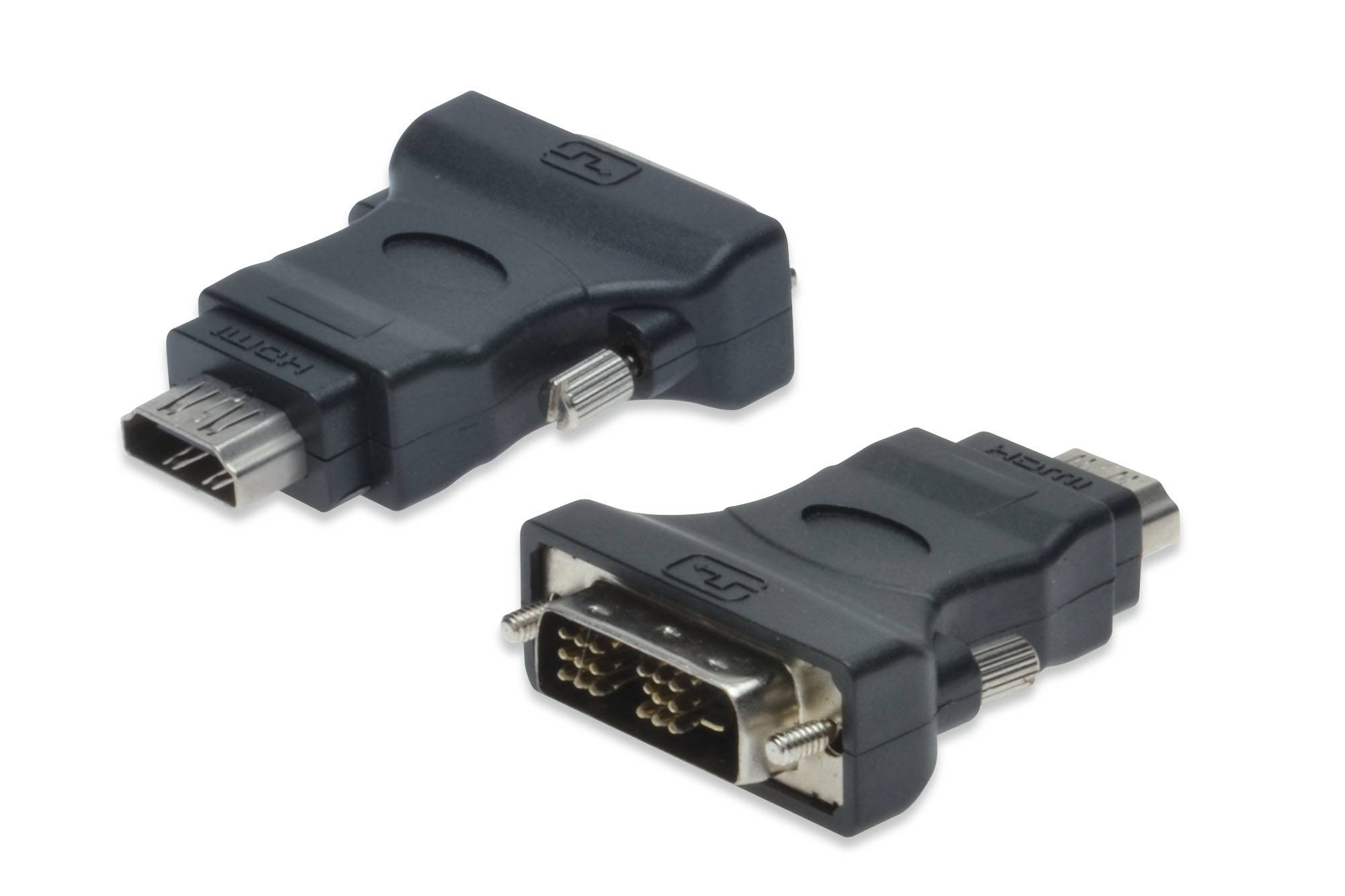 Digitus AK-320500-000-S DVI / HDMI Adapter [1x DVI-Stecker 18+1pol. - 1x HDMI-Buchse] Schwarz-4