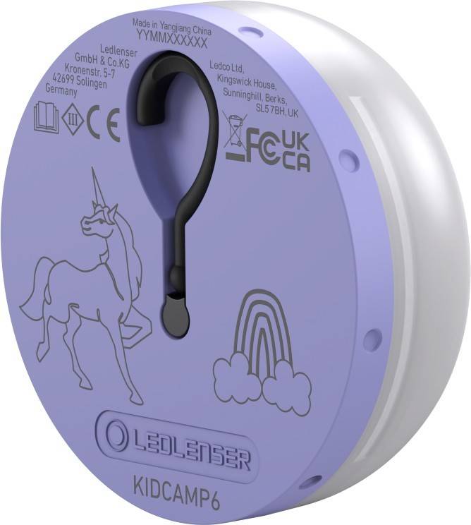 LED LENSER® Kinderlampe Kidcamp6 purple-2