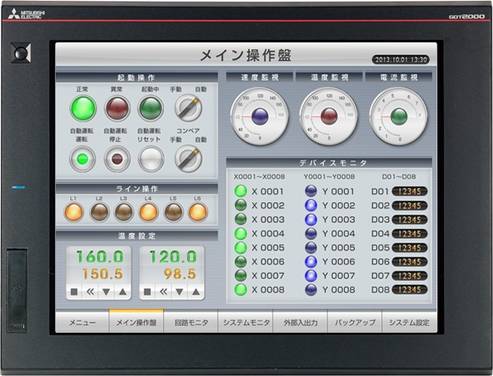 Mitsubishi Electric Touch Panel GT2715-XTBA