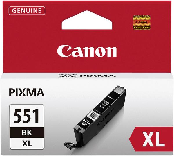 Canon Druckerpatrone CLI-551 BKXL Original Schwarz 6443B001