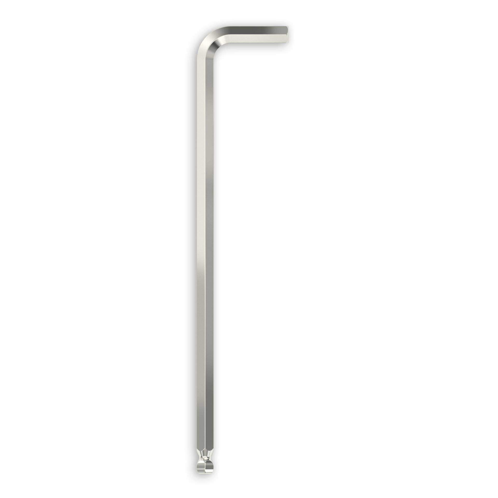 INBUS® 74629 Innen-Sechskant Winkelschraubendreher (lang, Zoll) 3/16", Inbusschlüssel mit Kugelkopf-0