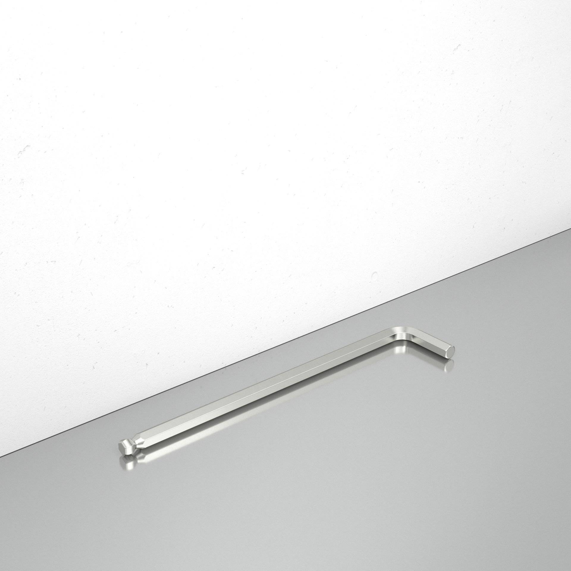 INBUS® 74629 Innen-Sechskant Winkelschraubendreher (lang, Zoll) 3/16", Inbusschlüssel mit Kugelkopf-1