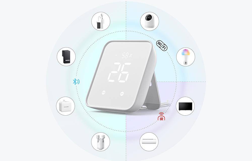 Switchbot - Hub2 - Intelligente Zentrale Matter SwitchBot Hub 2 WiFi HomeKit BLE IR-2