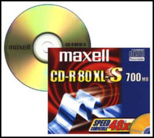 Maxell 50 x CD-R - 700 MB (80 Min) 52x - bedruckbare-1