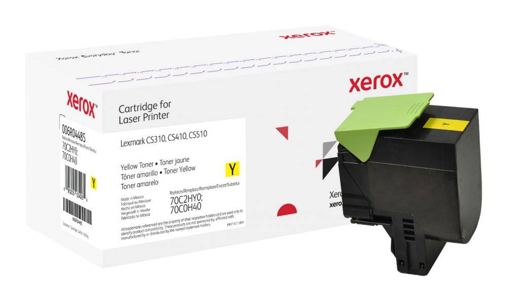 Everyday - Hohe Ergiebigkeit - Gelb - kompatibel - Tonerpatrone (Alternative zu: Lexmark 70C0H40, Lexmark 70C2HY0) - Gre-1