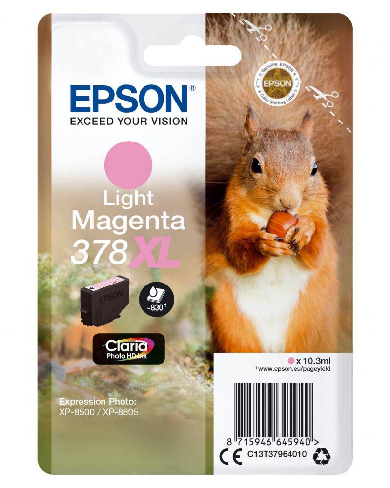 Epson 378XL - 10.3 ml - XL - hellmagentafarben-0