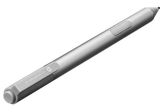 HP Active Pen with App Launch - Digitaler Stift - 3 Tasten - Grau, Silber - für Elite x2 1012 G1, 1012 G2, EliteBook x36-1