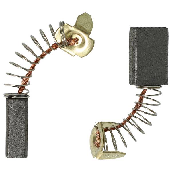 vhbw 2x Kohlebürste 6 x 10 x 16 mm kompatibel mit Makita GA 5000 | LS 0810, 9741, 9207SPC, S0810 Scooter + Feder