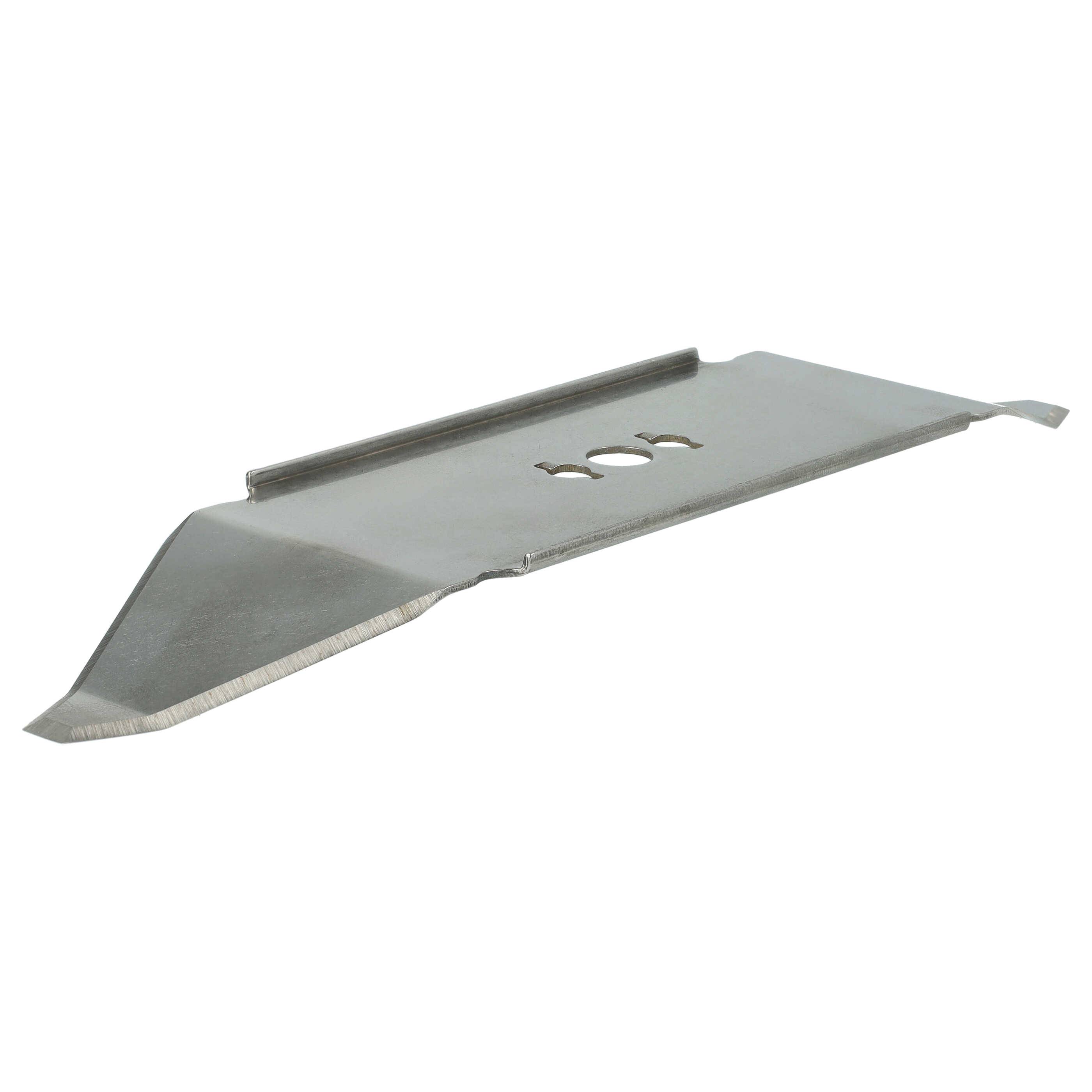 vhbw Ersatz-Messer kompatibel mit Robomow RX20 Pro | RX20u, RX50U, RX50 Pro Rasenmäher - Ersatzklinge Silber, Edelstahl-3