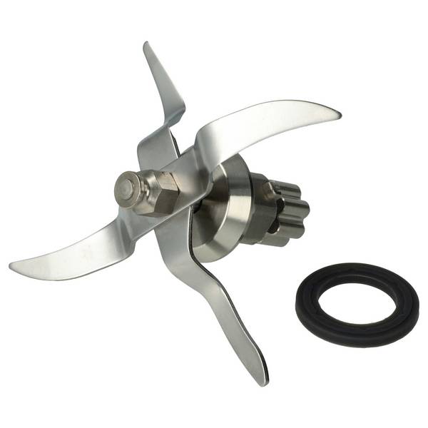 vhbw Mixmesser Ersatz für Silvercrest SKMK1200C3-28 für Küchenmaschine | Mit 4 Klingen aus Edelstahl (rostfrei)