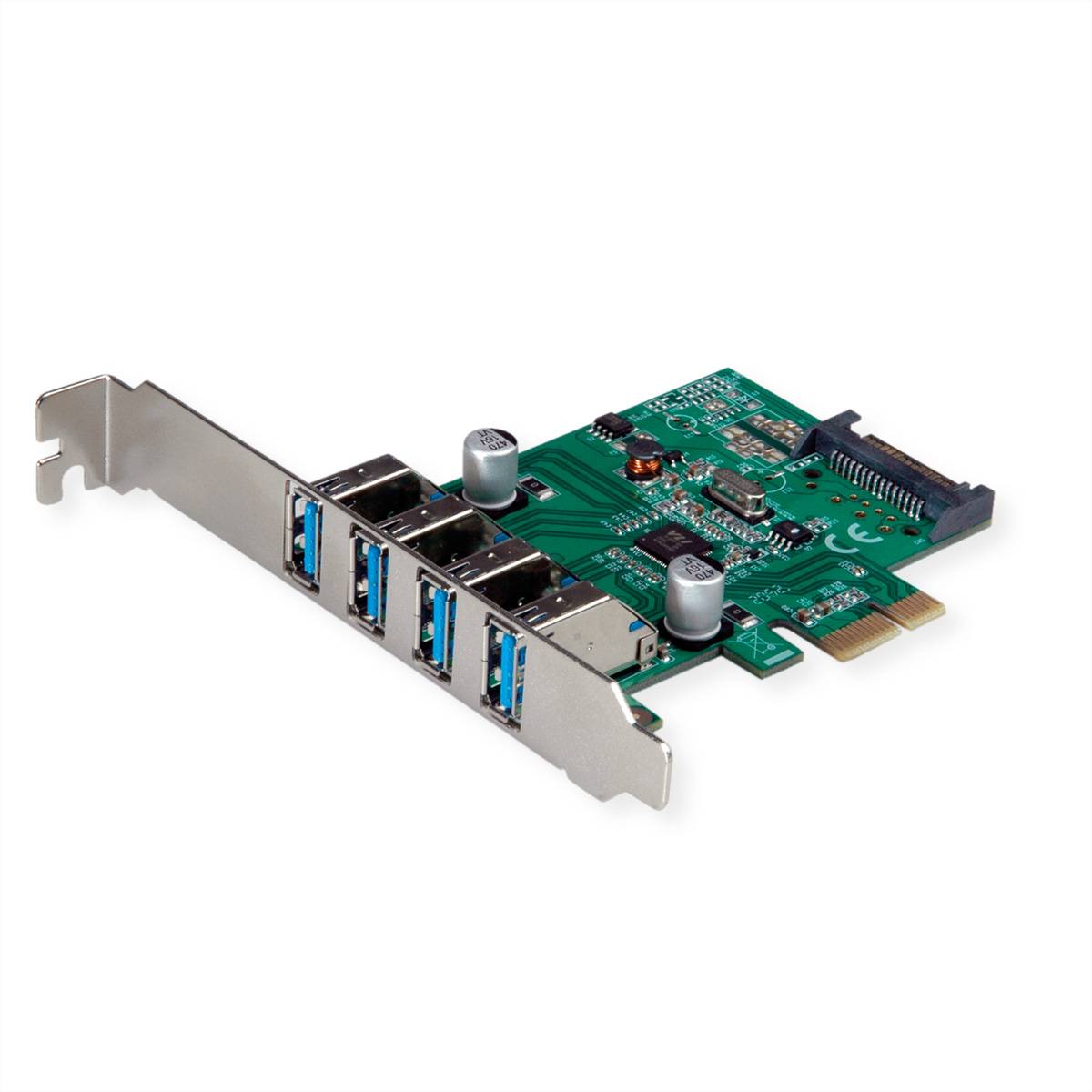 USB 3.2 Gen 1 PCIe Karte mit 2 Ports für 3.5 Front-Einbau, USB Produkte, Kategorien