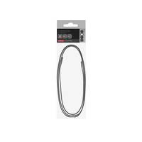 Herlitz 50033843 - Grau - 3 Stück(e)Gummibandset A5 mit 1 Verschluss- und 2-0