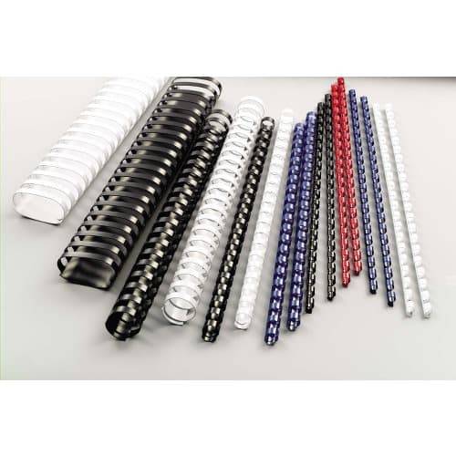 GBC Plastikbinderücken CombBind, DIN A4, 25 mm, schwarz (5928182)-2