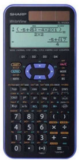 Sharp EL-W506TBSL Scientific Calculator Silver-0