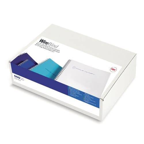 GBC Drahtbinderücken WireBind, A4, 34 Ringe, 8 mm, schwarz (5910510)-2