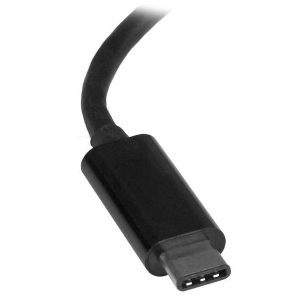 StarTech.com USB C to Gigabit Ethernet Adapter - Black - USB 3.1 to RJ45 LAN Network Adapter - USB Type C to Ethernet-2