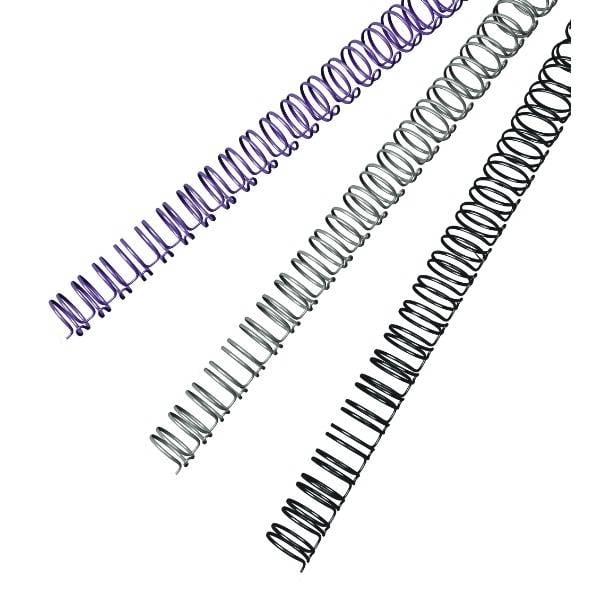 GBC Drahtbinderücken WireBind, A4, 34 Ringe, 14 mm, schwarz (5910910)-1