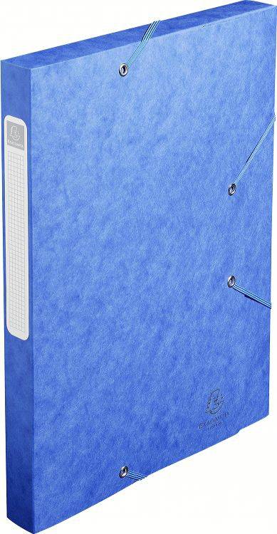 EXACOMPTA Sammelbox Cartobox, DIN A4, 25 mm, blau (8700113)-1