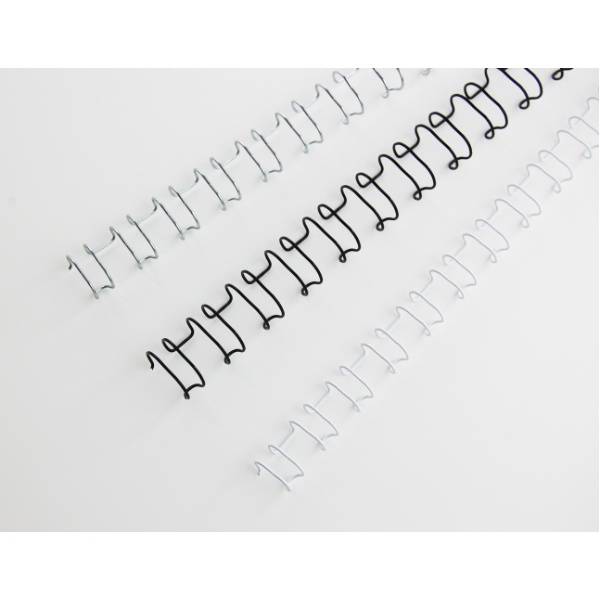 GBC Drahtbinderücken WireBind, A4, 21 Ringe, 6 mm, weiß (5965085)-1