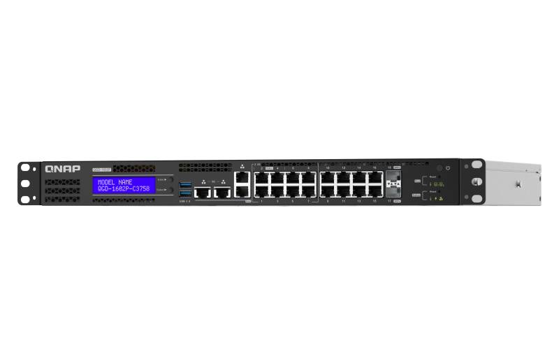QNAP SWI QDG-1602P-C3558-8G Multimedia-Technik Switche-2