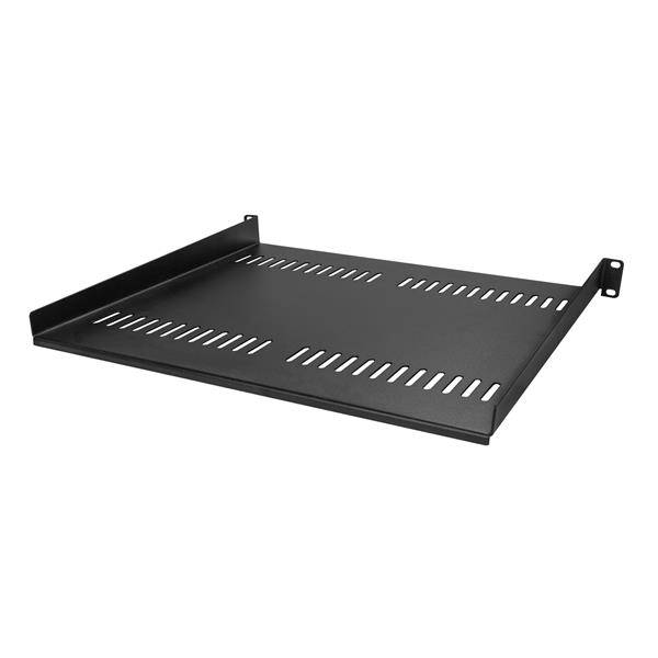 StarTech.com Startech Belüfteter Server Rack Fachboden 1 HE - 40,6 cm Tief - Stahl - Rack - Regal --1