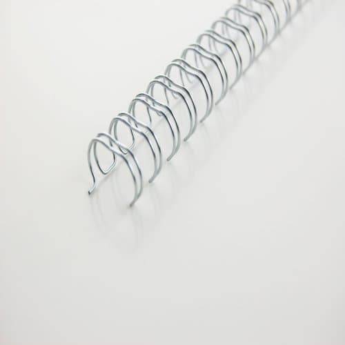 GBC Drahtbinderücken WireBind, A4, 34 Ringe, 6 mm, silber (5910497)-2