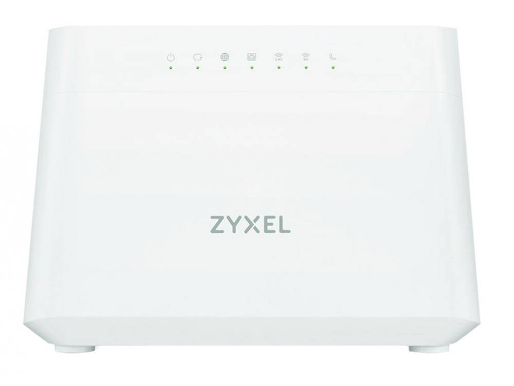 ZyXEL DX3301-T0 - Wi-Fi 6 (802.11ax) - Dual-Band (2,4 GHz/5 GHz) - Eingebauter Ethernet-Anschluss - ADSL-1