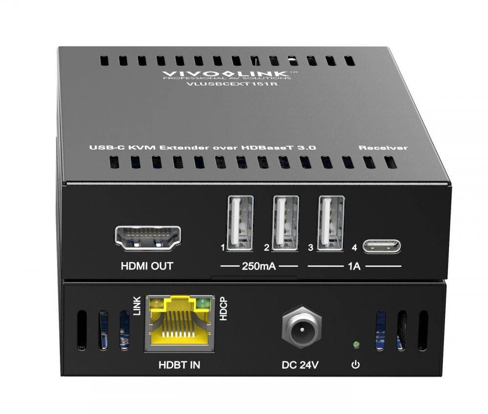 USB-C 4K KVM Extender over Kabel & Adapter-2