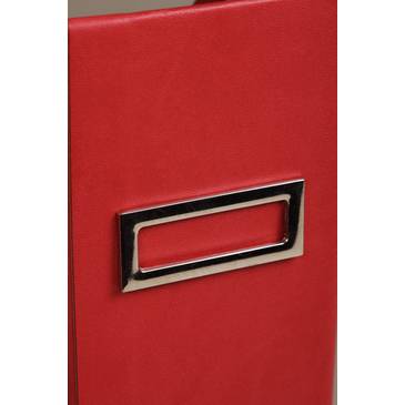 RHODIA Stehsammler, aus Kunstleder, DIN A4, mohnrot (8017197)-2