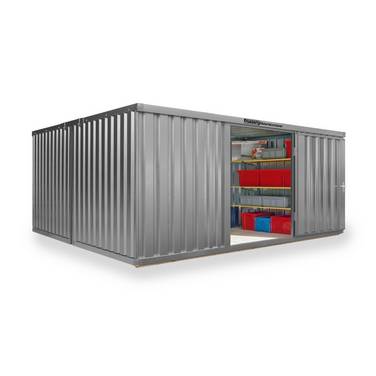 FLADAFI® Materialcontainer Kombination, lackiert, 2 Module