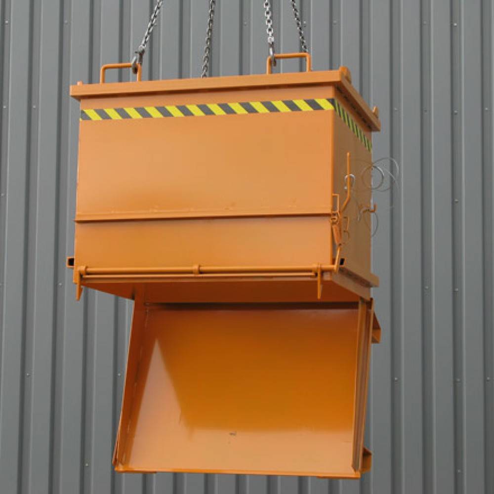 Eichinger® Baustoff-Container mit Klappboden, 2000 kg, 1000 Liter, enz-4