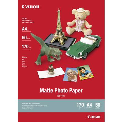 Canon Matte Photo Paper MP-101 7981A005 Fotopapier DIN A4 170 g/m² 50 Blatt Matt